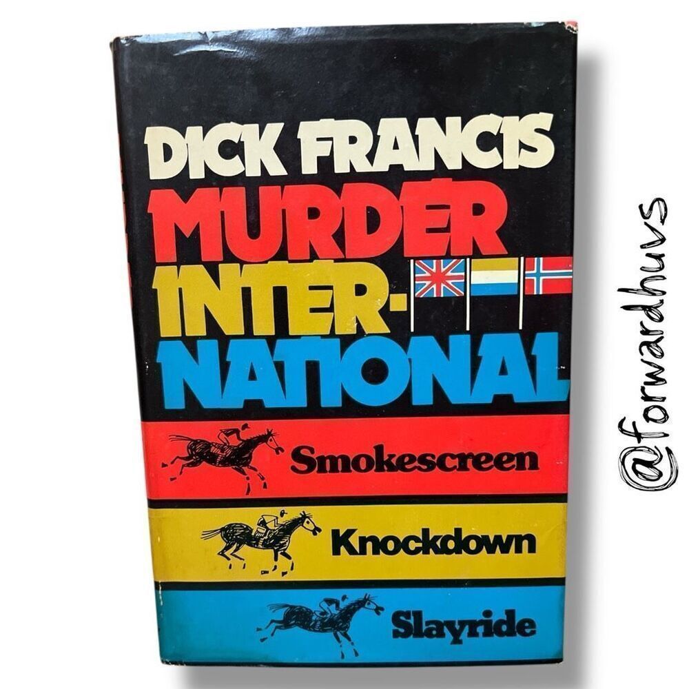 Murder International (3 books in 1) by Dick Francis – Book Club Edition